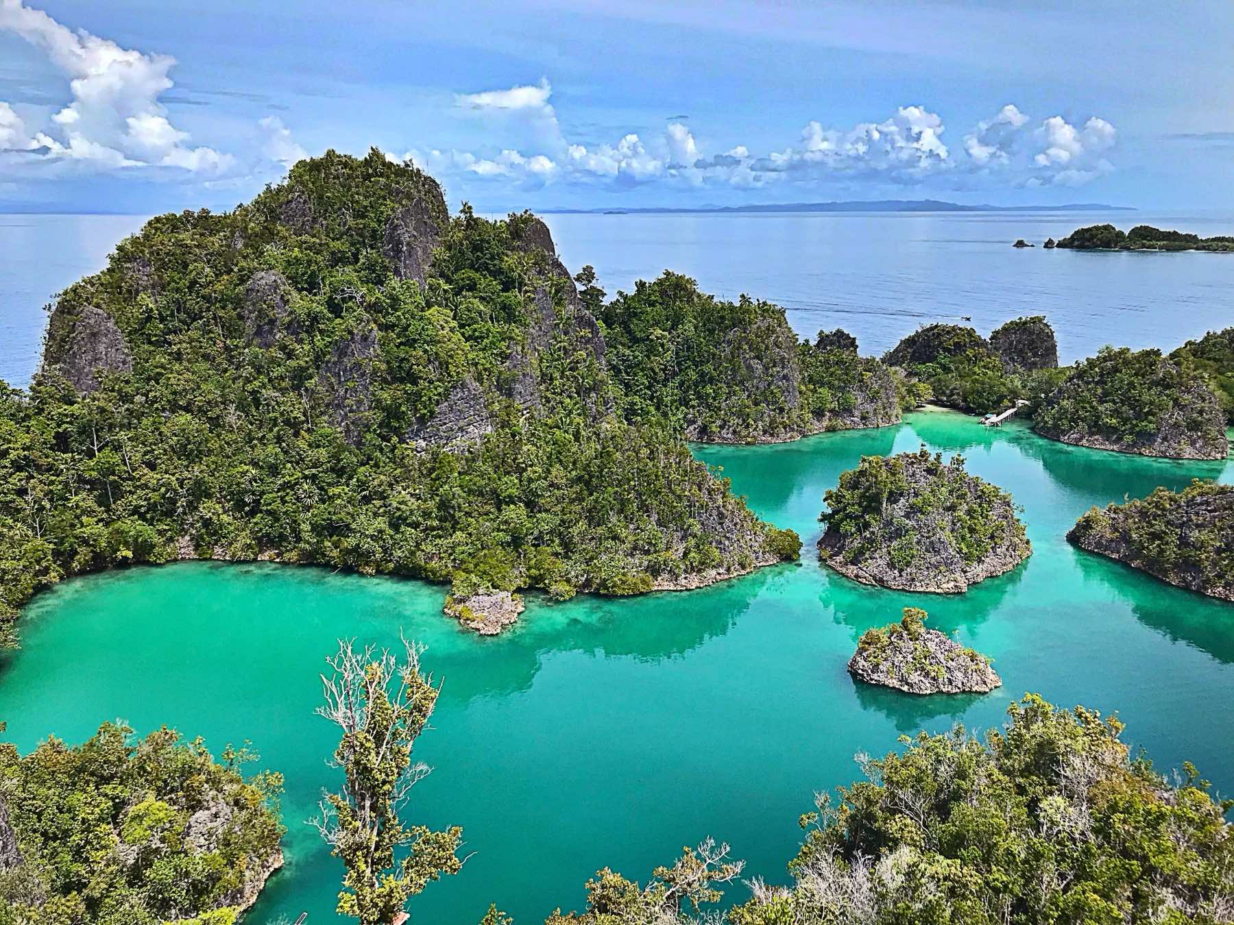 Piaynemo lagoon