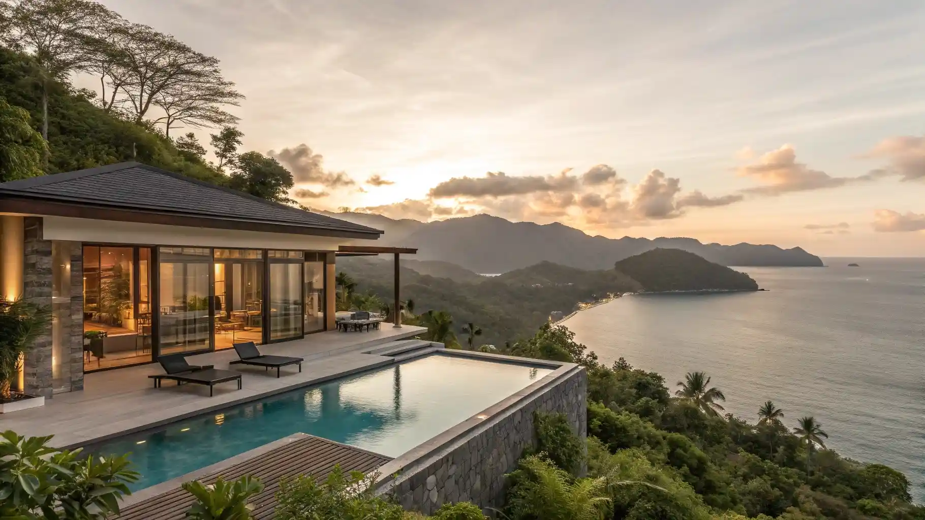 Villa Clifftop Raja Ampat Sunset View | Invest Land Raja Ampat